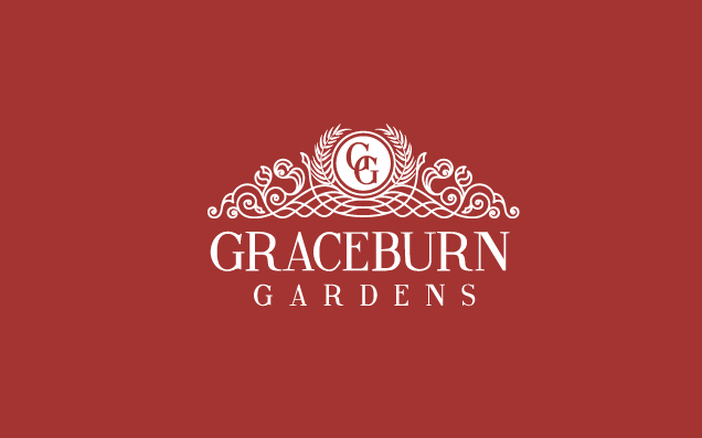 Graceburn Gardens logo designed by Sonsie Studios.